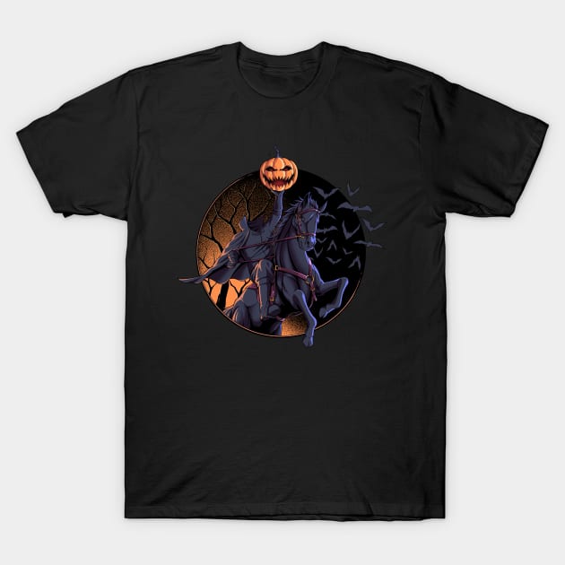 Dullahan halloween T-Shirt by Objectype